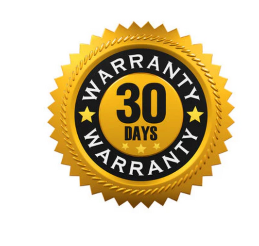 30 Day Warranty
